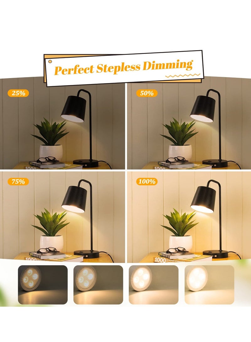 Loquat 2 Packs Battery Operated Light Bulb for Lamps 3 Color Screw in LED Puck Lights with 1 Remote AA Battery Powered Wireless Dimmable Timer Light Bulb with E26 Screw Socket for Non Electric Wall Sconce - Image 3