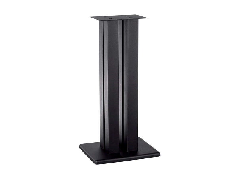 Monoprice Monolith 28 Inch Speaker Stand (Each) - Supports 100 lbs, Adjustable Spikes, Compatible with Bose, Polk, Sony, Yamaha, Pioneer and Others, Black - Image 1
