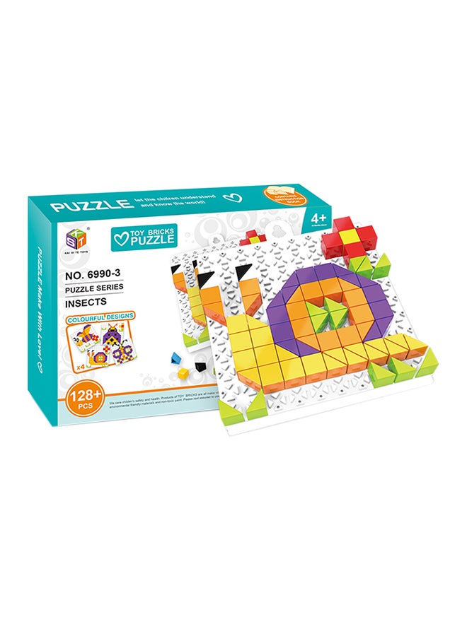 4 In 1 Bricks Puzzle Building Blocks - Image 2