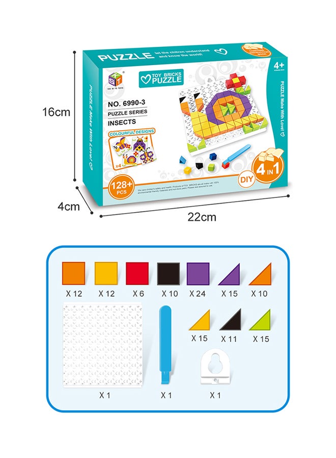 4 In 1 Bricks Puzzle Building Blocks - Image 3