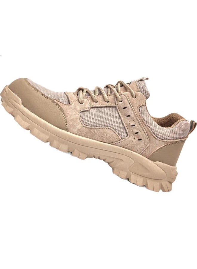 Dinggu Dinggu Men'S Work Safety Shoes, Beige, Four Seasons, Anti-Smashing, Anti-Piercing, Rubber Sole, Comfortable And Breathable, Jd1176Mhp41 - Image 2