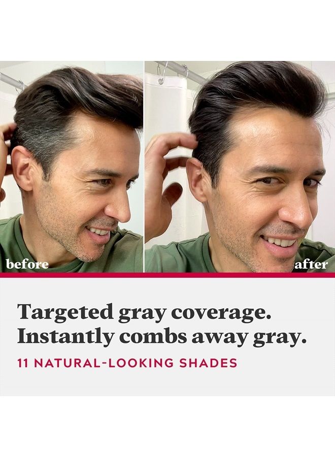 Just For Men Easy Comb-In Color, Hair Coloring for Men with Comb Applicator - Dark Brown, A-45 - Image 2