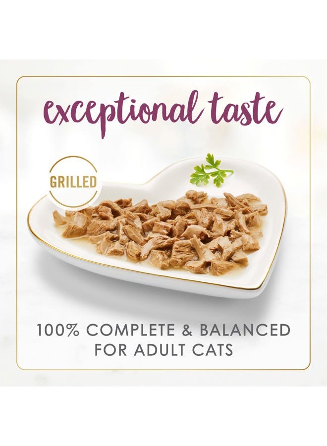 Fancy Feast Purina Fancy Feast Grilled Wet Cat Food Chicken Feast in Wet Cat Food Gravy - (Pack of 24) 3 oz. Cans - Image 3