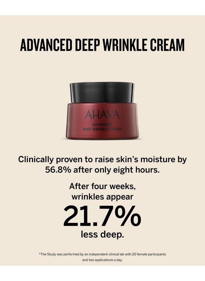 AHAVA - Advanced Deep Wrinkle Smoothing & Firming Cream, 50Ml - Image 1
