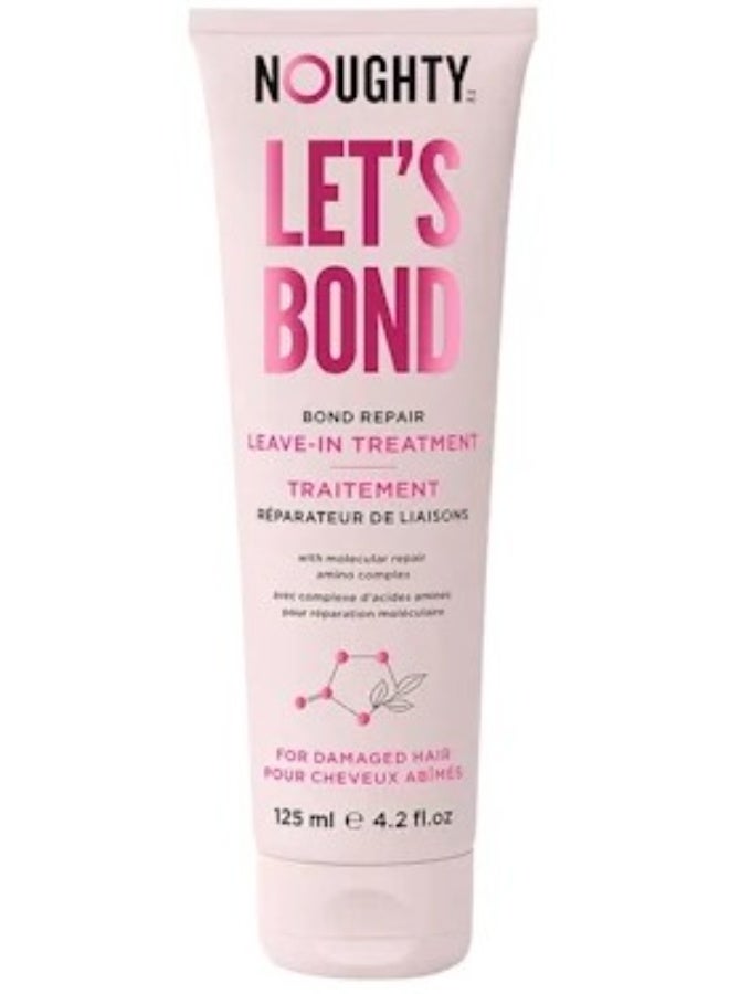 نوتي Noughty Let's Bond علاج مُرمِّم للشعر لا يُشطف (125 مل) - Image 1