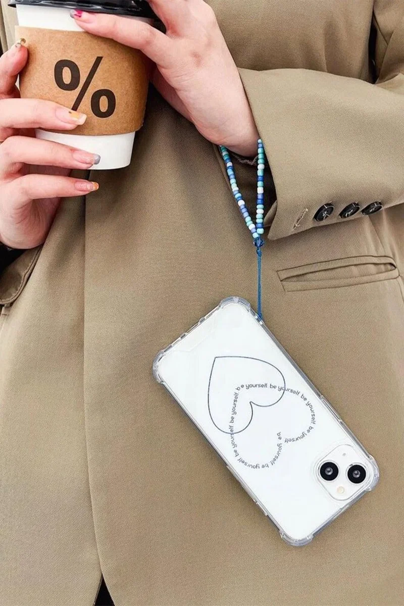باهلس Trend Beaded Phone Charm Phone Strap