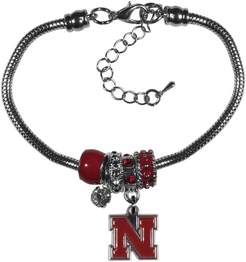 NCAA womens Euro Bead Bracelet