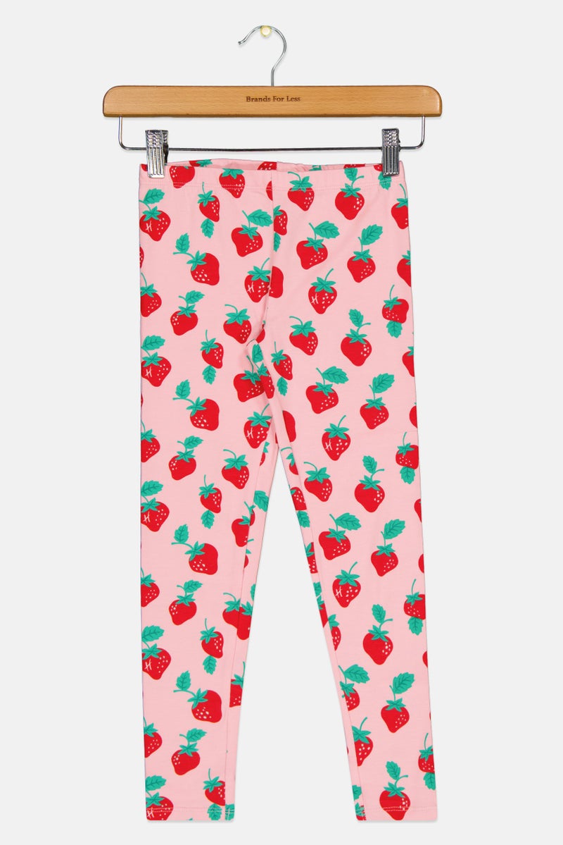 Hamleys Toddlers Girl Graphic Print Leggings, Multicolor - Image 2