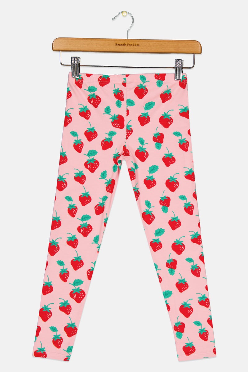 Hamleys Toddlers Girl Graphic Print Leggings, Multicolor - Image 3