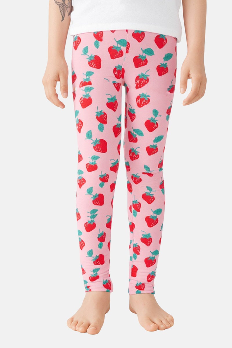 Hamleys Toddlers Girl Graphic Print Leggings, Multicolor - Image 1