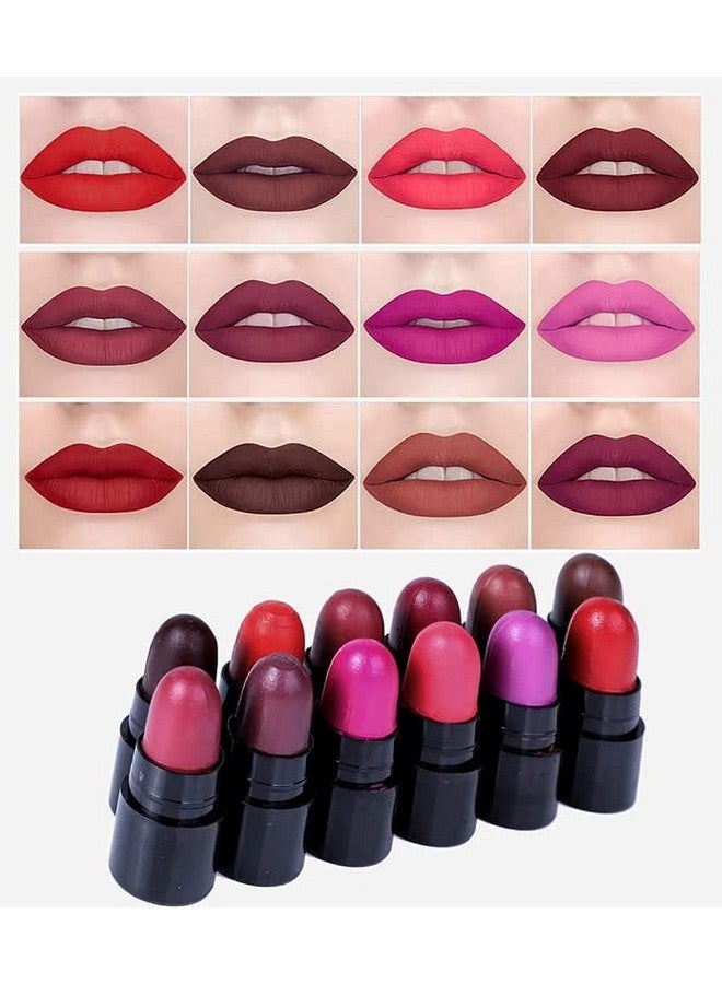SUNISA Popular Mini Matte Travel Combo Lipstick (Pack Of 12) - Image 4