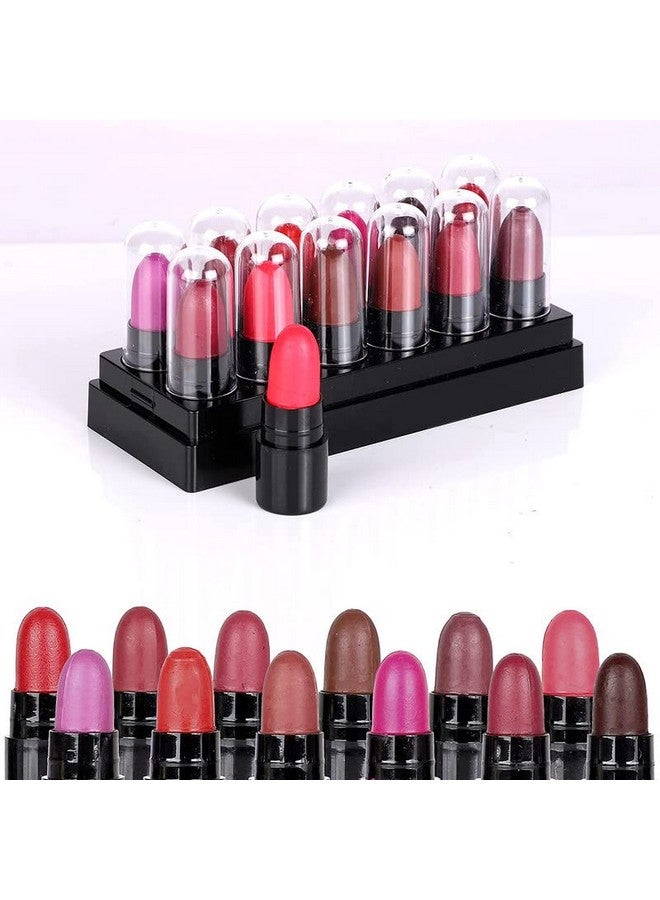 SUNISA Popular Mini Matte Travel Combo Lipstick (Pack Of 12) - Image 1