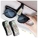 Turcee Set of 2 Bling Rhinestone Car Sun Visor Glasses Holders with AntiScratch SpongeCar Decoration for Women GirlsTicket Card Clip Visor OrganizerUniversal Rhinestone Auto Accessories Colorful - Image 2