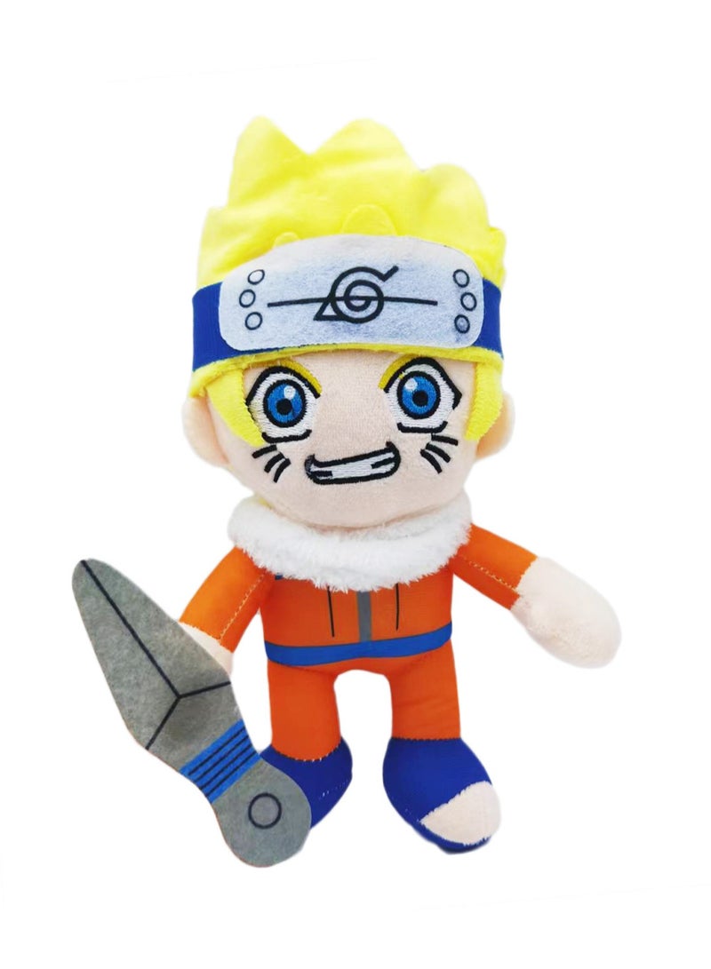 New Naruto Plush Toy Classic Cartoon Peripheral Doll (Kunai Naruto) - Image 1