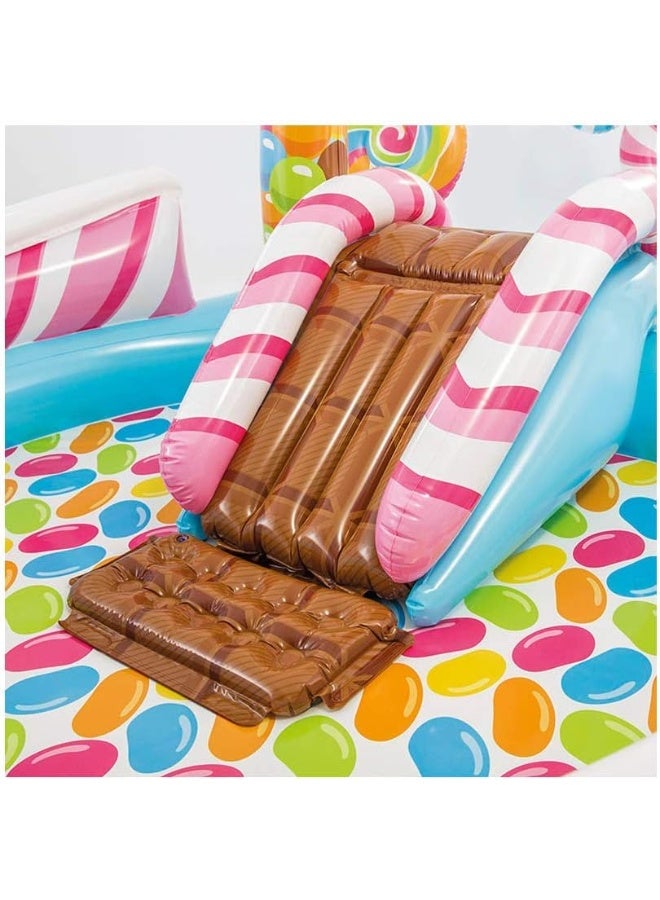 INTEX Children's pool inflatable Candy Play Center 295x191x130cm - Image 2