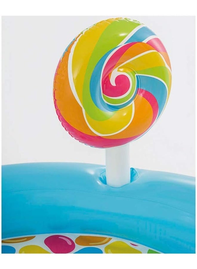 INTEX Children's pool inflatable Candy Play Center 295x191x130cm - Image 3