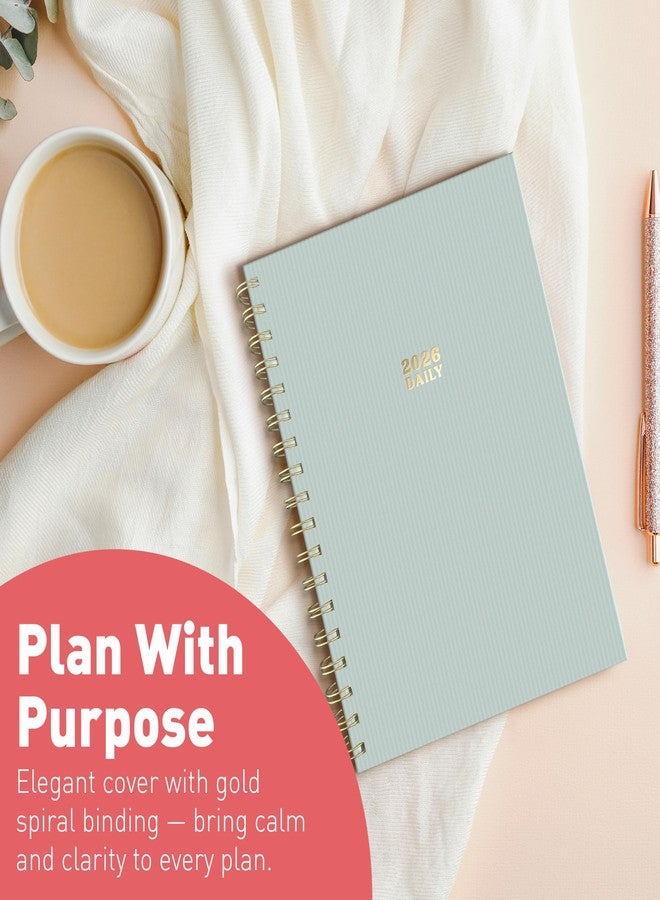 Sweetzer & Orange Eucalyptus Dated Daily Planner Notebook (6009) - Image 4