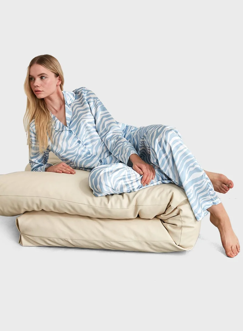 trendyol Printed Pyjama Set