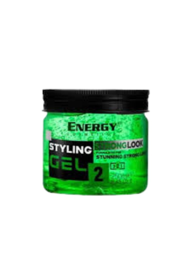 Energy Energy Styling Hair Gel Strong Look(2) 250ml 