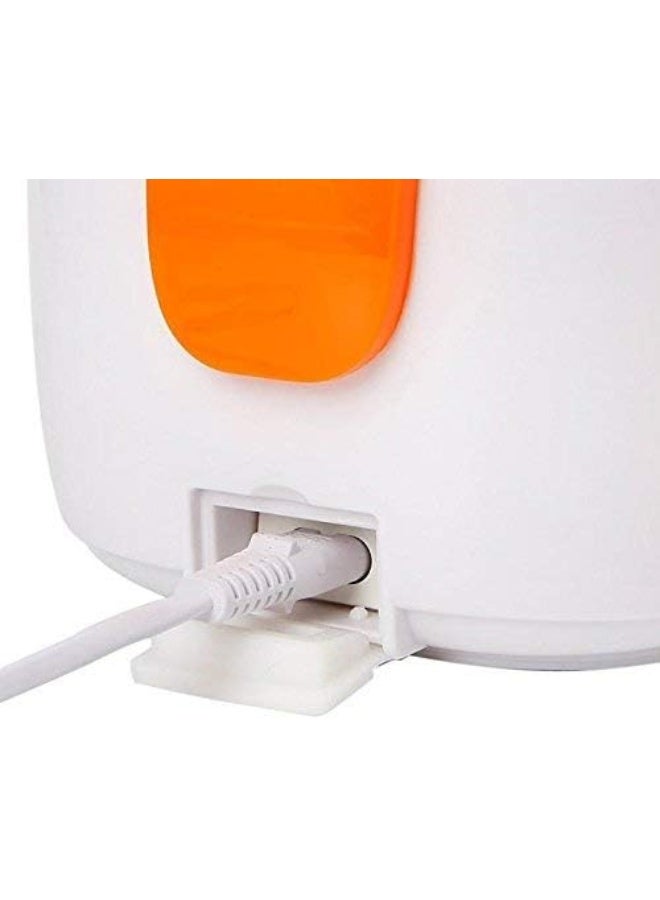 Rizwan ريزوان أرد صندوق غداء كهربائي محمول متعدد الوظائف 40 واط | صندوق غداء كهربائي | صندوق تيفين | صندوق غداء، 1.5 لتر (متعدد الألوان) - Image 4