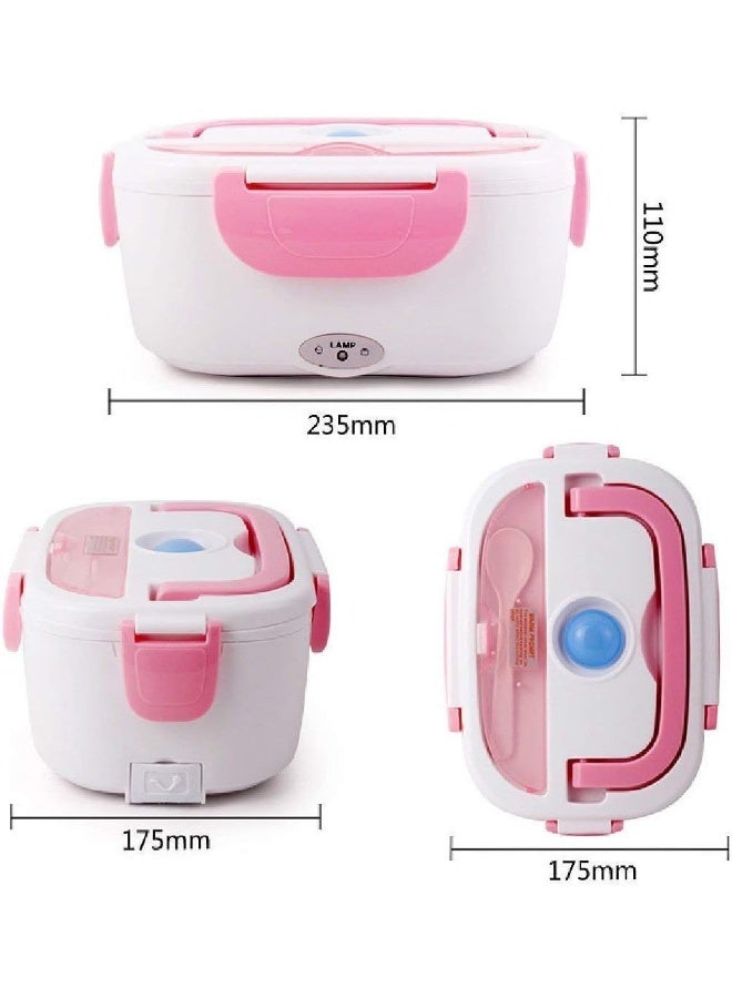 Rizwan ريزوان أرد صندوق غداء كهربائي محمول متعدد الوظائف 40 واط | صندوق غداء كهربائي | صندوق تيفين | صندوق غداء، 1.5 لتر (متعدد الألوان) - Image 5