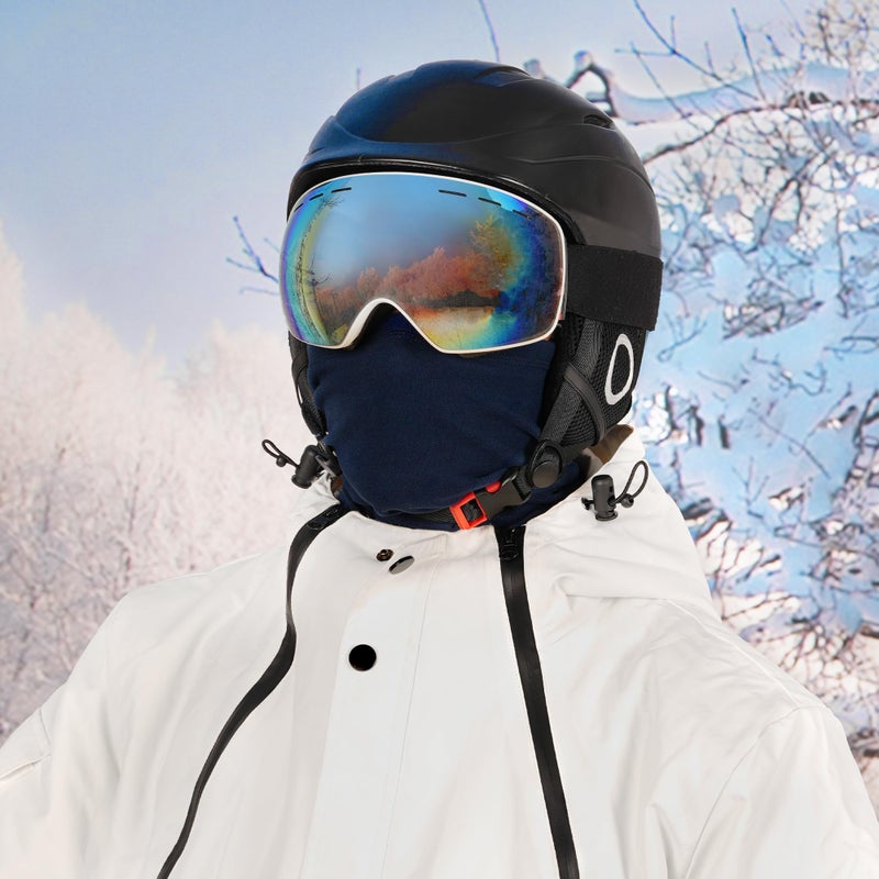 EXski Winter Neck Gaiter Warmer, Soft Fleece Face Mask Scarf for Cold Weather Skiing Cycling Outdoor Sports - Image 5