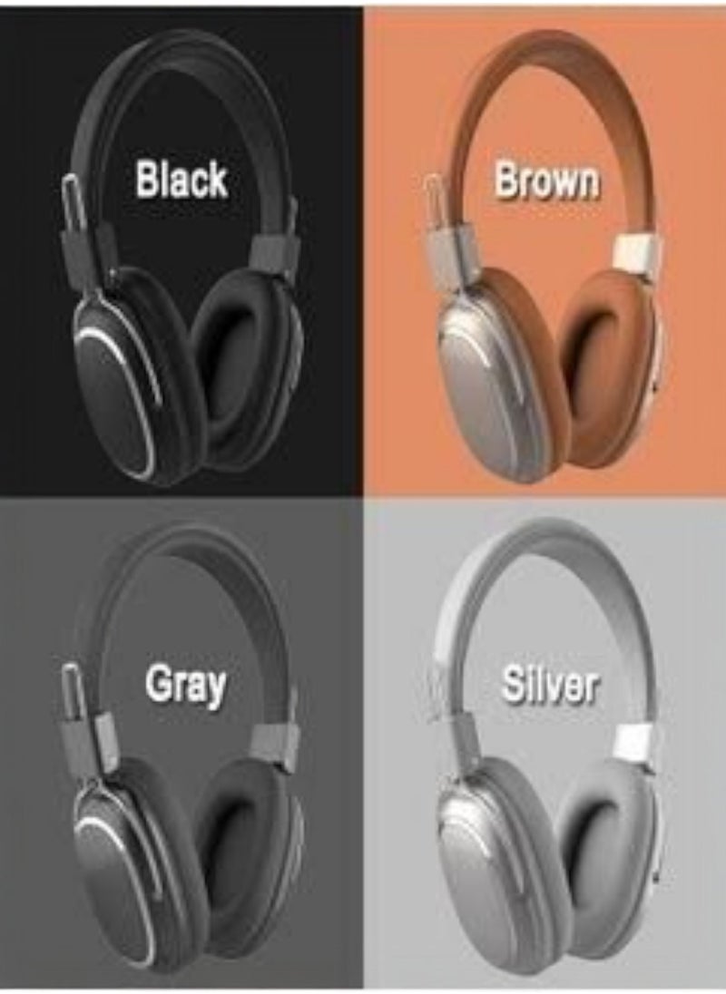 SODO - Sodo Sd-1004 Wireless Music Headset with Built-in Microphone for Walk and Talk - Grey - Image 1