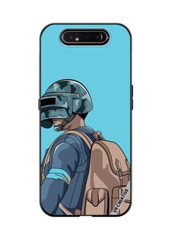VR CREATIVE Protective Case Cover For Samsung Galaxy A80 Helmet And In Military Uniform Design Multicolour  - Image 1