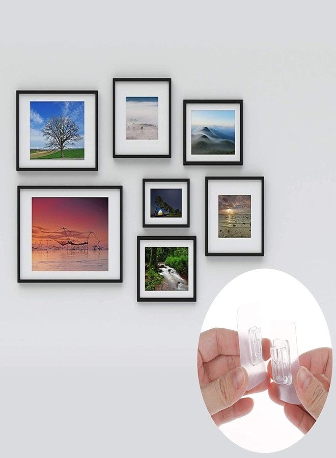 Delzon New Double-Sided Adhesive Wall Hooks Heavy-Duty Seamless Adhesive Hook Non-Marking Punch-Free Screw Wall Stickers – 10 Pcs - Image 5
