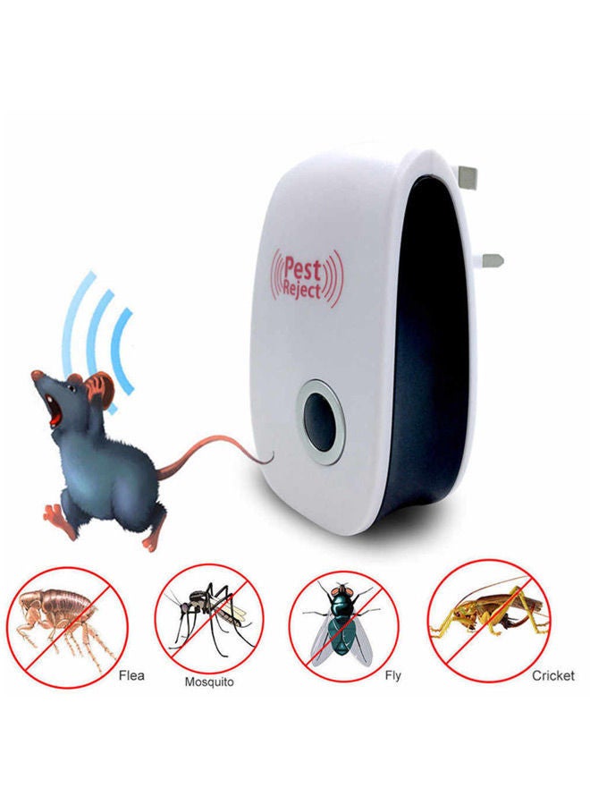 NIBEMINENT Ultrasonic Pest And Mosquito Killer 5W White/Black - Image 1