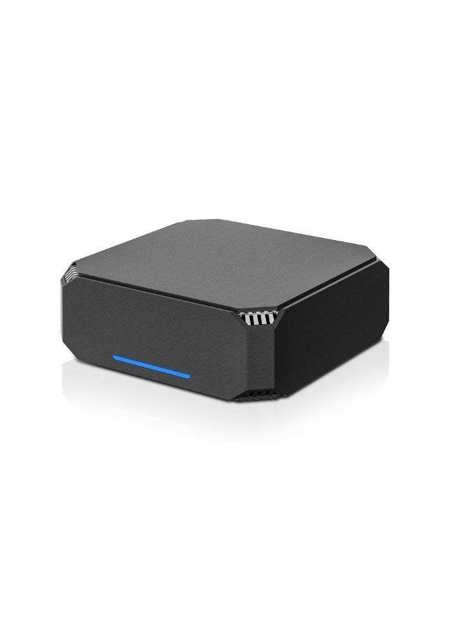 Firebat AK2 Mini PC with Intel N100 Processor (Up to 3.6 GHz), 8GB DDR4 (Max. 16GB), 256GB (expandable to 2TB) M.2 SSD, Dual LAN, WiFi 6, Bluetooth 5.2, 4K UHD Mini Desktop Computer for Home, Office, Education black - Image 1