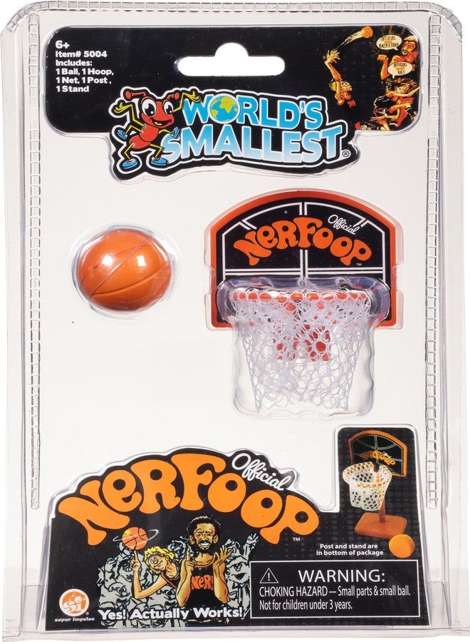 World's Smallest Official Nerf Basketball - Image 1