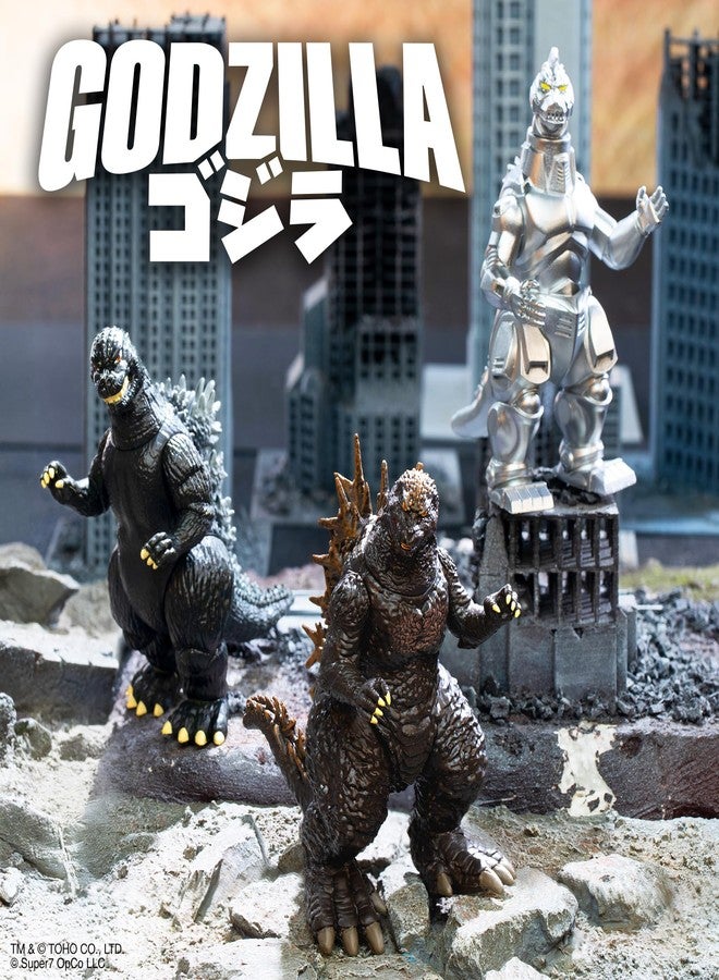 Super7 Toho Godzilla '89-3.75" Toho Godzilla Action Figure Classic Monster Movie Collectibles and Retro Toys - Image 4