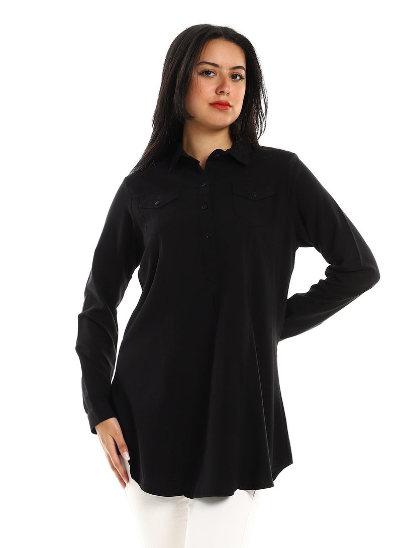 Master Jeans Women Long Sleeves Shirt - Image 1