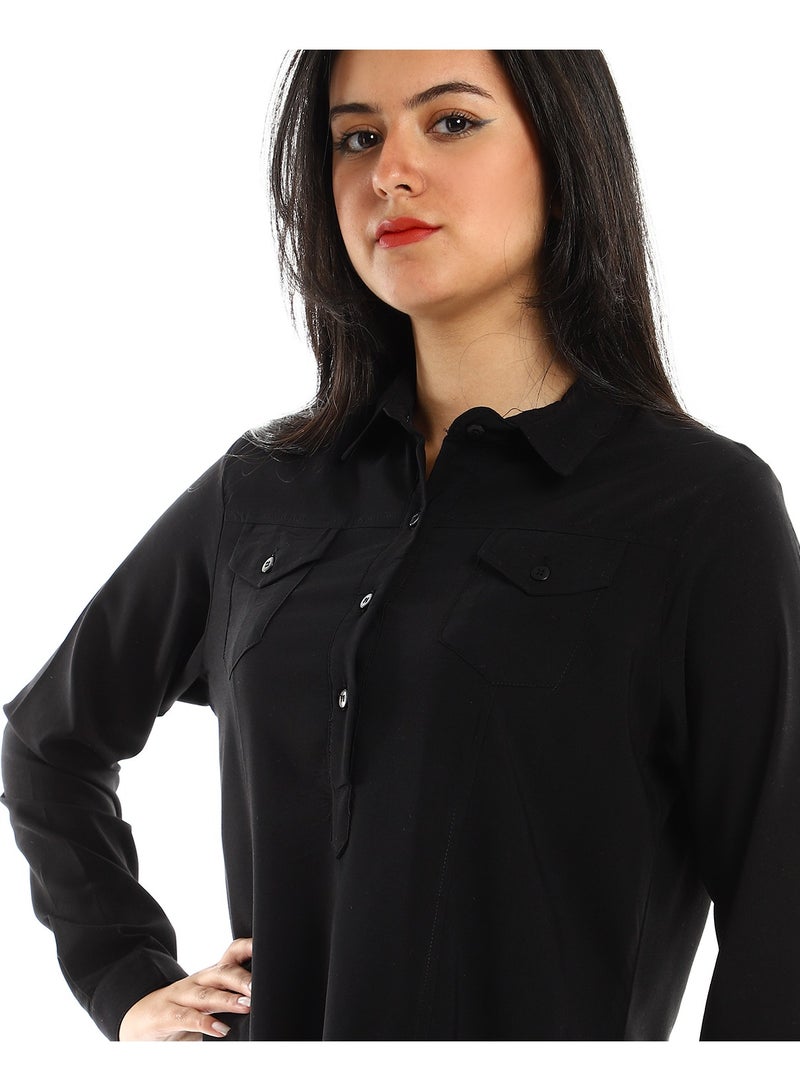 Master Jeans Women Long Sleeves Shirt - Image 3