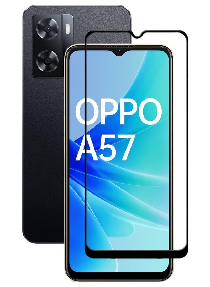 ACLIX Antistatic ESD Dustproof Premium Quality High Definition Tempered Glass Screen Protector Designed For Oppo A57 - Image 1