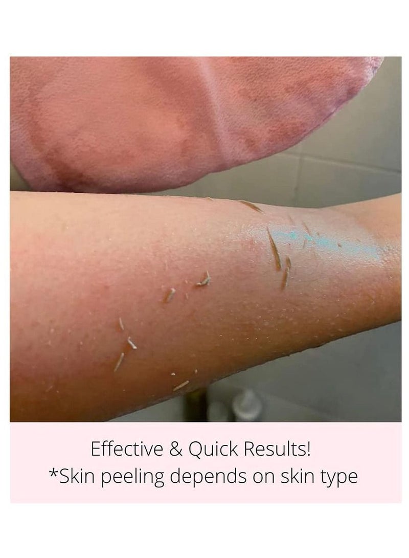 3 Pack Exfoliating Bath Glove Scrub Mitt Micro dermabrasion Premium Wash Glove for Bath or Shower for All Skin Types and Improve Blood Circulation Shower Spa Dead Skin Cell Remover - Image 3