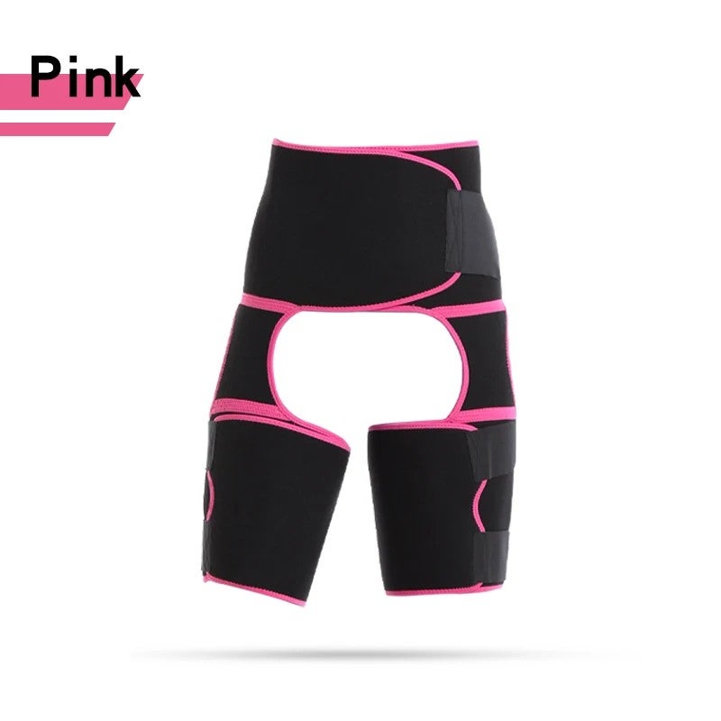 Bluejw 5024# High Waist Slim Thigh Trimmer Neoprene Tummy Butt Lifter Waist Legs Trainer Belt Waist Trimmers - Image 5