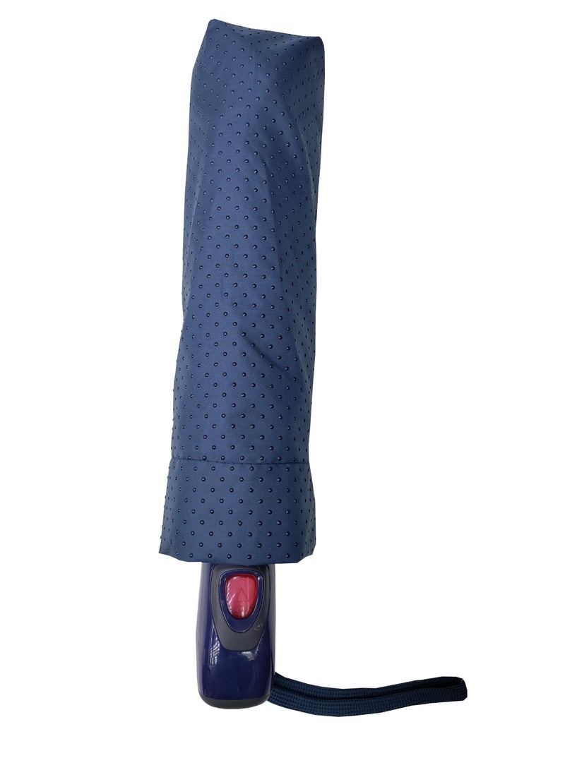 Hello 3Fold Automatic Open Umbrella with Heat Tranparent Dot - Image 3