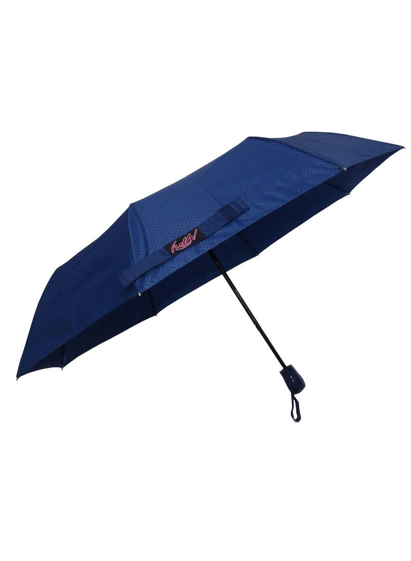 Hello 3Fold Automatic Open Umbrella with Heat Tranparent Dot - Image 1