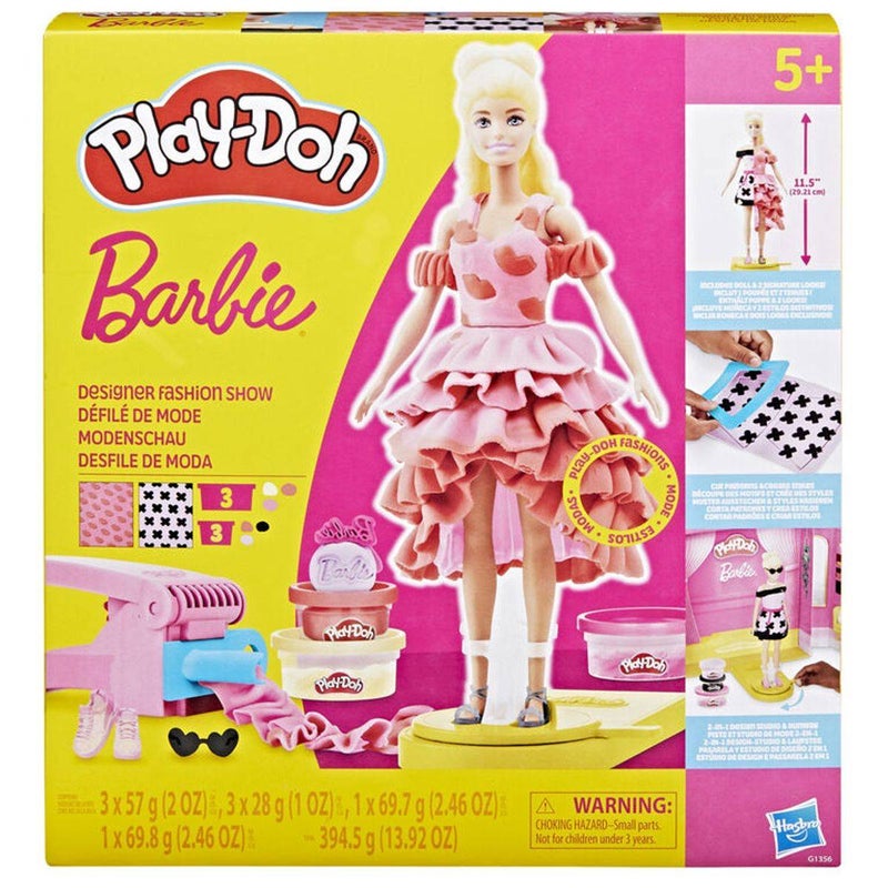 Play-Doh Barbie Designer Fashion Show Playset (29.21 cm, 394.5 g) - Image 1