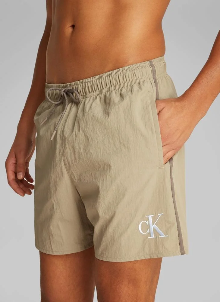 Calvin Klein Jeans Medium Swim Shorts With Drawstring