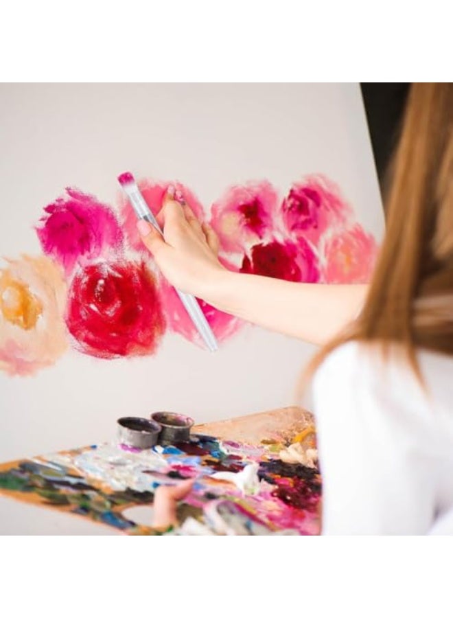 12 قطعة من أقلام فرشاة الماء للألوان المائية، قلم فرشاة ماء مانع للتسرب مع أطراف متنوعة، فرشاة طلاء ألوان مائية، قلم رصاص بفرشاة ناعمة، لأدوات الرسم والرسم للمبتدئين - Image 3