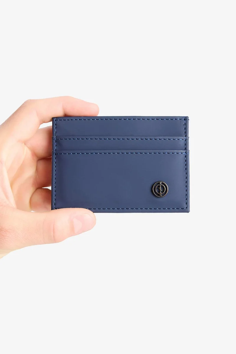 ديفاكتو Man Faux Leather Card Holder