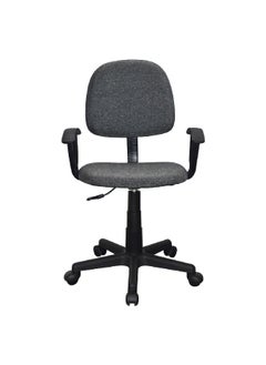Soft Padded Seat Adjustable Swivel Office Chair For Kids Grey 1190-1290 X 680 X 700 Mm Zy-1008T-Grey