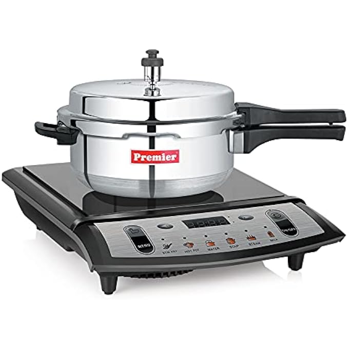 Premier Netraa Aluminum Pressure Cooker Pan  Large - Image 1