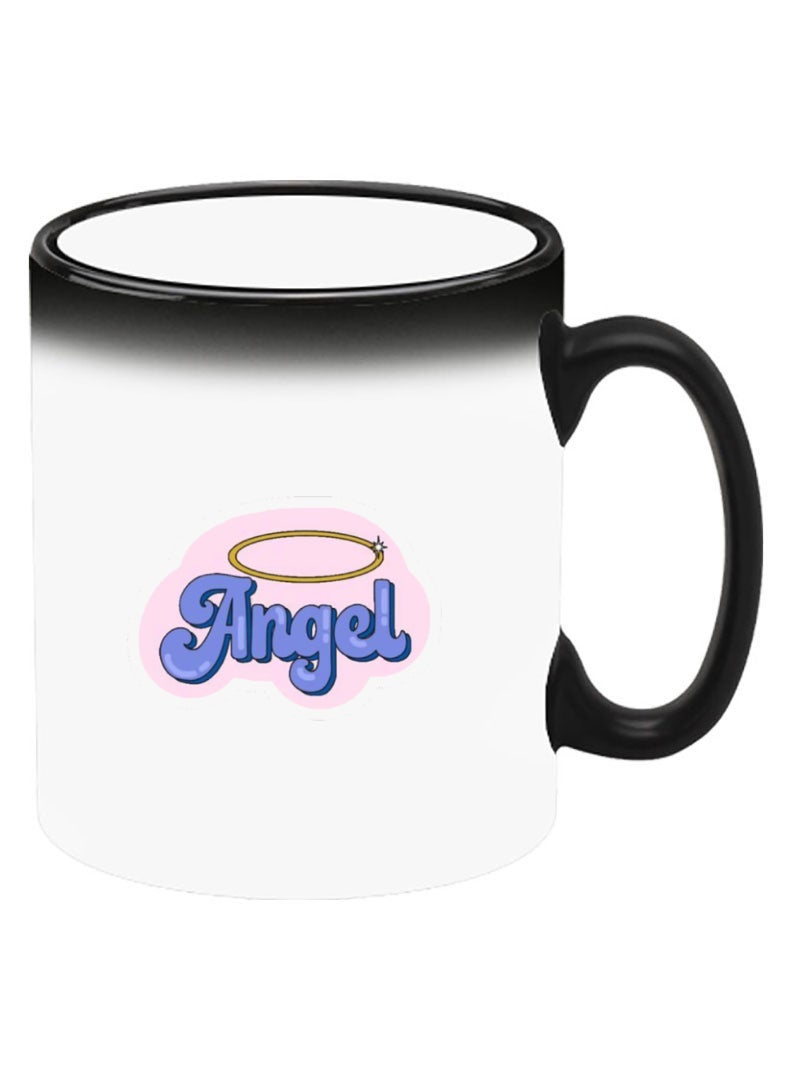 Theodor Color Changing Heat Sensitive Ceramic Mug, Image Revealed When HOT Liquid is Added! Angel - Image 2