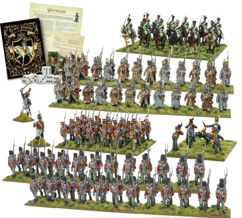 Warlord Games Wargames Delivered Black Powder Waterloo Second Edition Game  Role Playing Strategy Board Game for Adults Tabletop 19th Century Wargaming  Tabletop Military History RPG wTerrain - Image 3