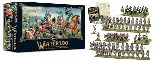 Warlord Games Wargames Delivered Black Powder Waterloo Second Edition Game  Role Playing Strategy Board Game for Adults Tabletop 19th Century Wargaming  Tabletop Military History RPG wTerrain - Image 1