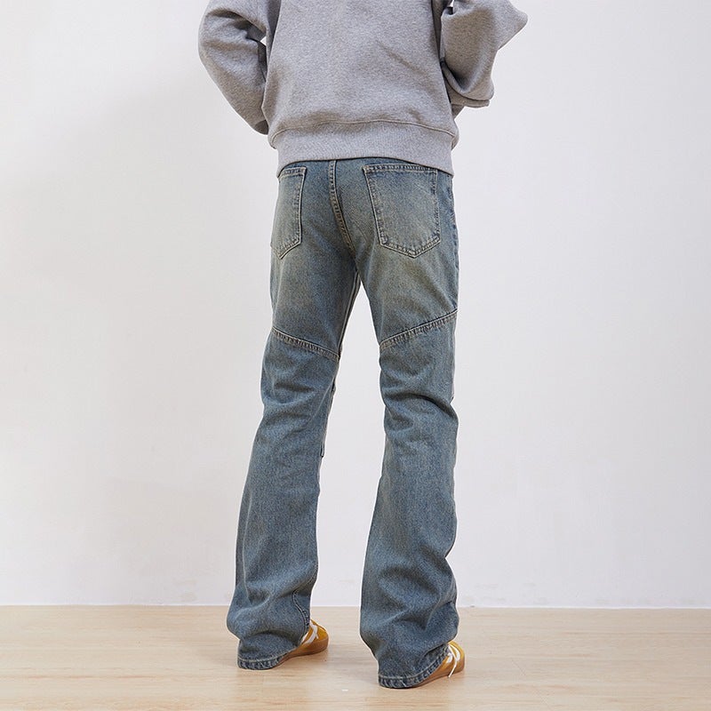 Unisex Classic Denim Jeans Loose Fit Daily Outdoor Wear - Image 3